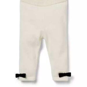 Janie and Jack NWT Baby Bow Cuff Sweater Pants Size 12-18 months
